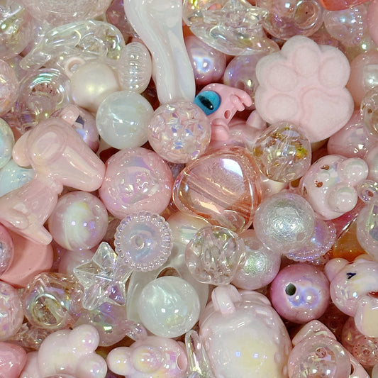 Acrylic Beads--Peach Bloom(Pink) - WOWO STUDIO