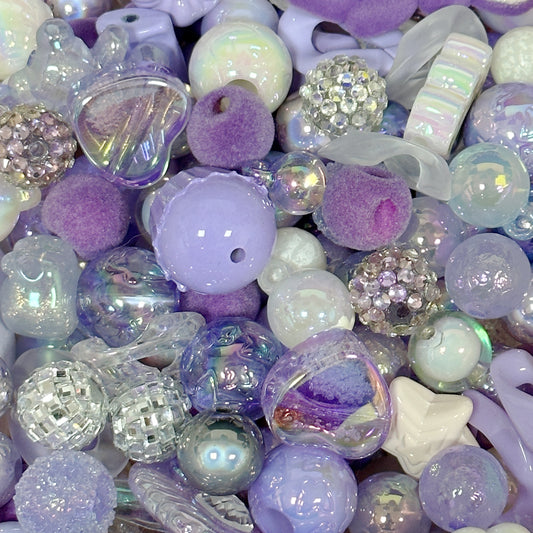 Acrylic Beads--Misty Violet Dream(Purple) - WOWO STUDIO