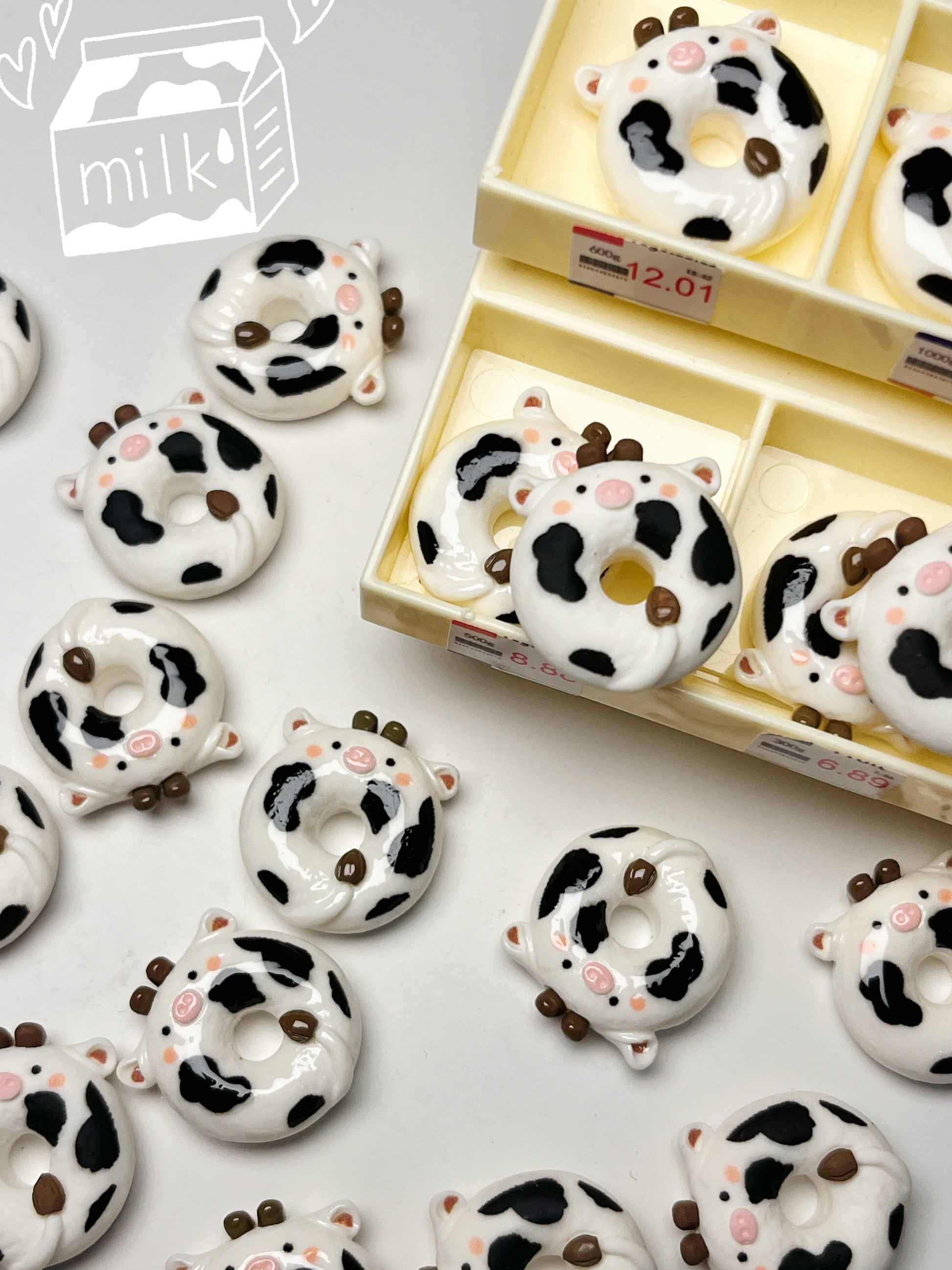Cute Cow Donut - WOWO STUDIO