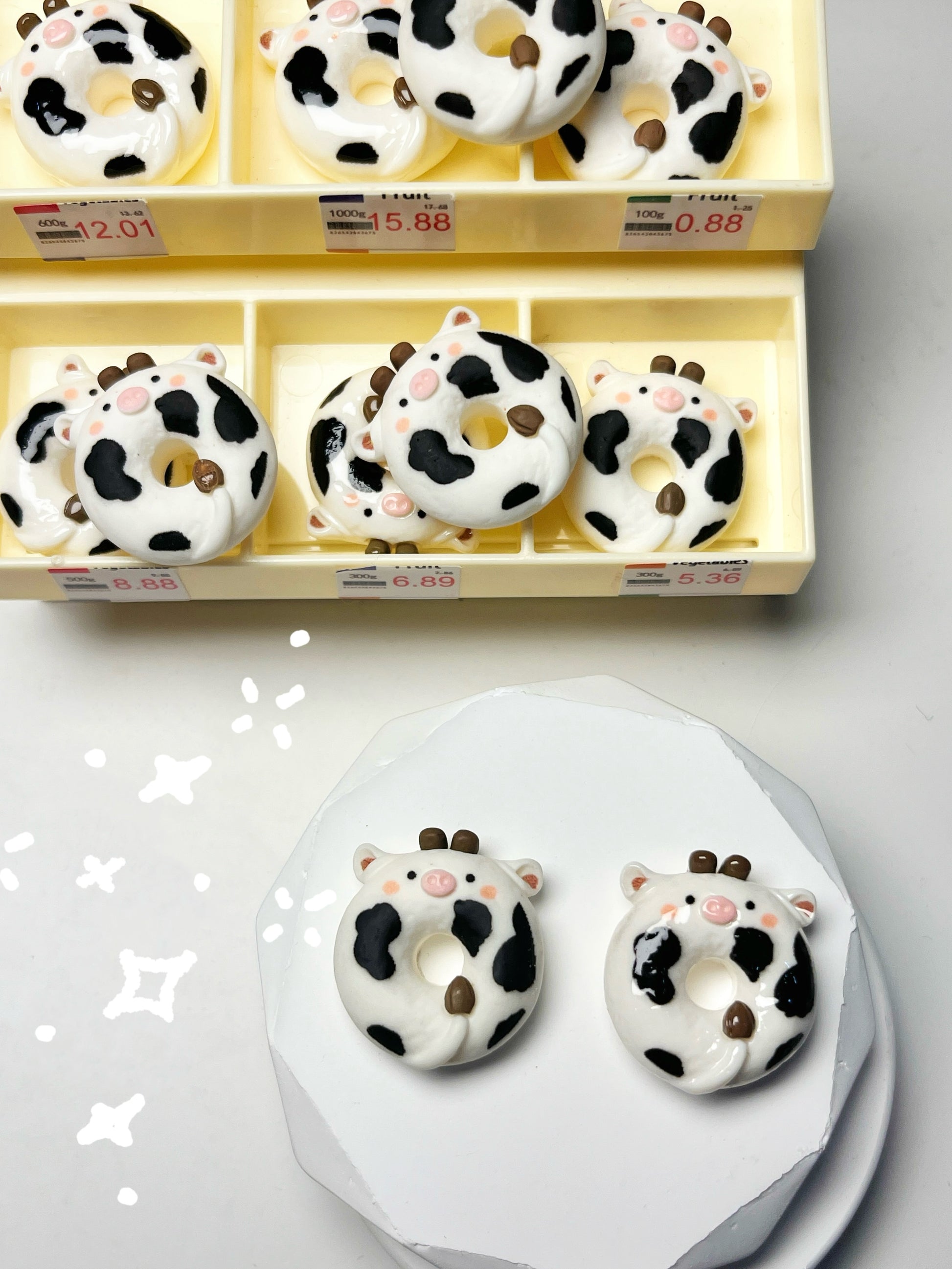 Cute Cow Donut - WOWO STUDIO