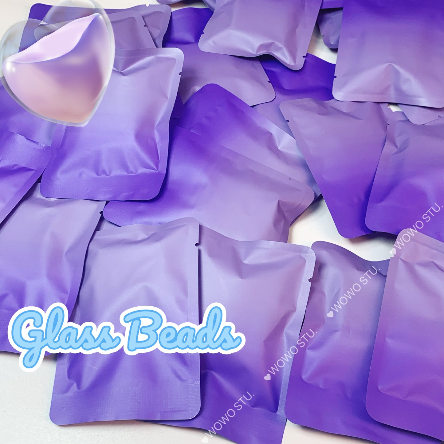 DIY Glass Beads Lucky Bags -- Open in Live - WOWO STUDIO
