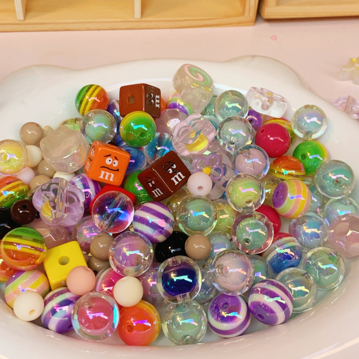 DIY Acrylic Beads Lucky Bags -- Open in Live - WOWO STUDIO