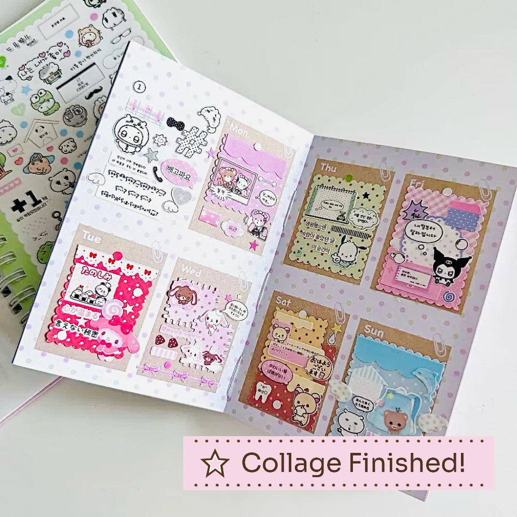 Cute Collection Album Sticker Book--27 pages⭐ - WOWO STUDIO