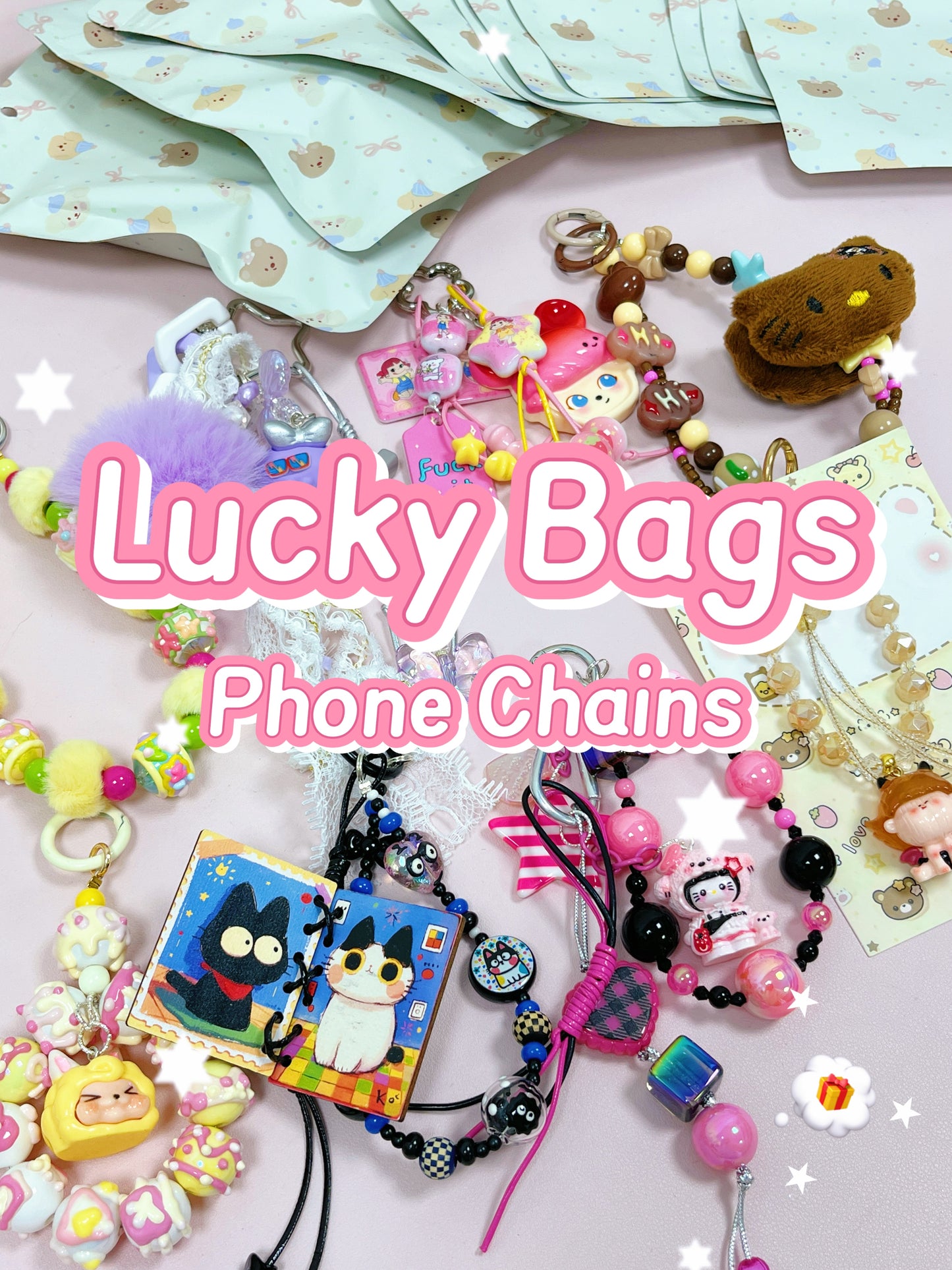 Lucky Bags--Phone Chains - WOWO STUDIO