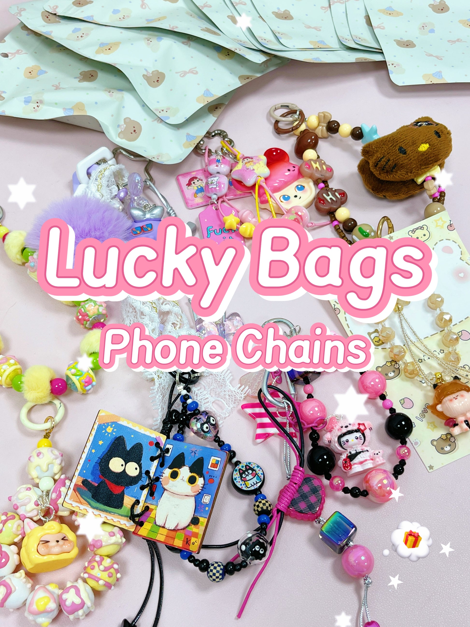 Lucky Bags--Phone Chains - WOWO STUDIO