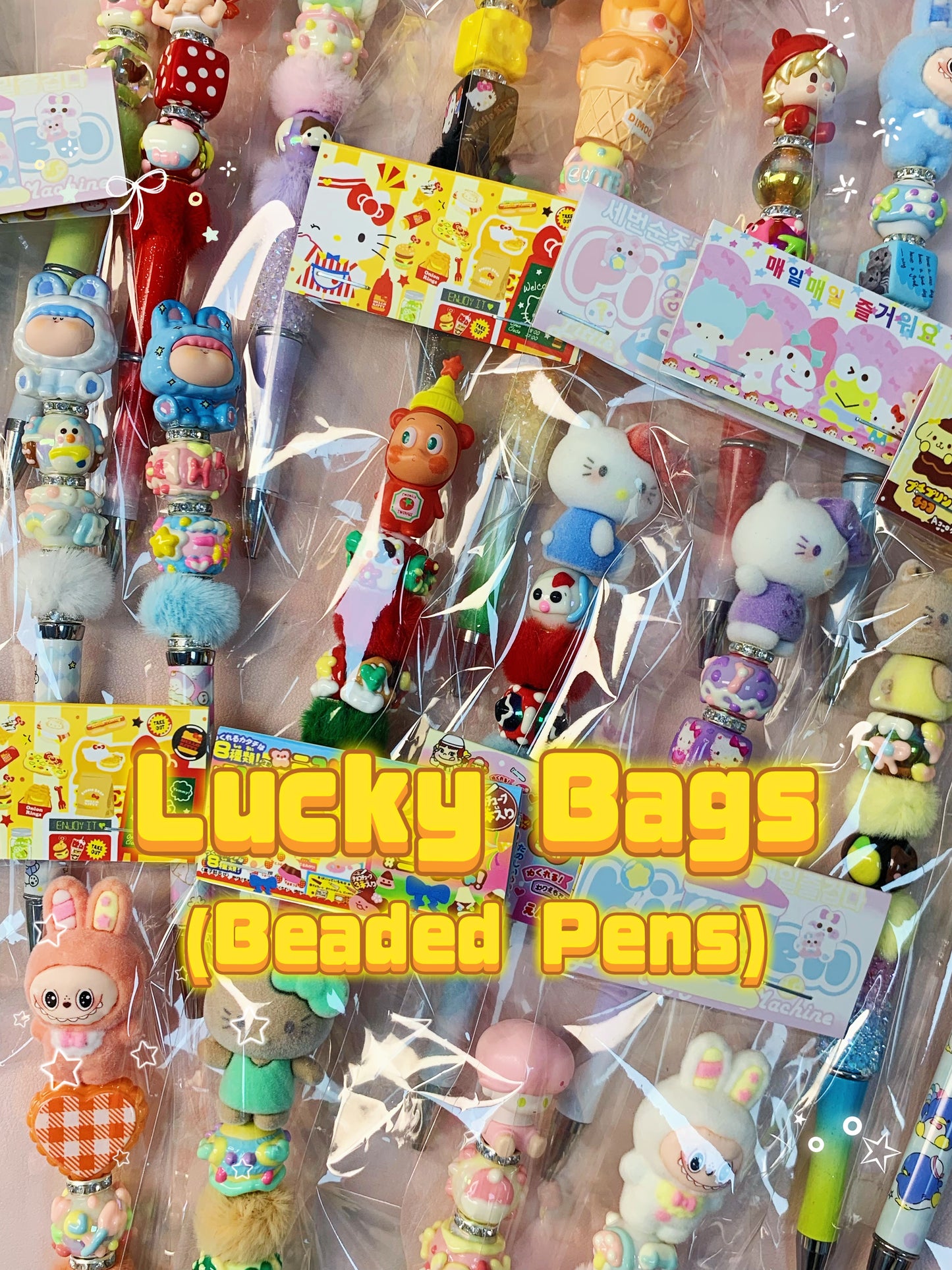 Lucky Bags--Beaded Pen